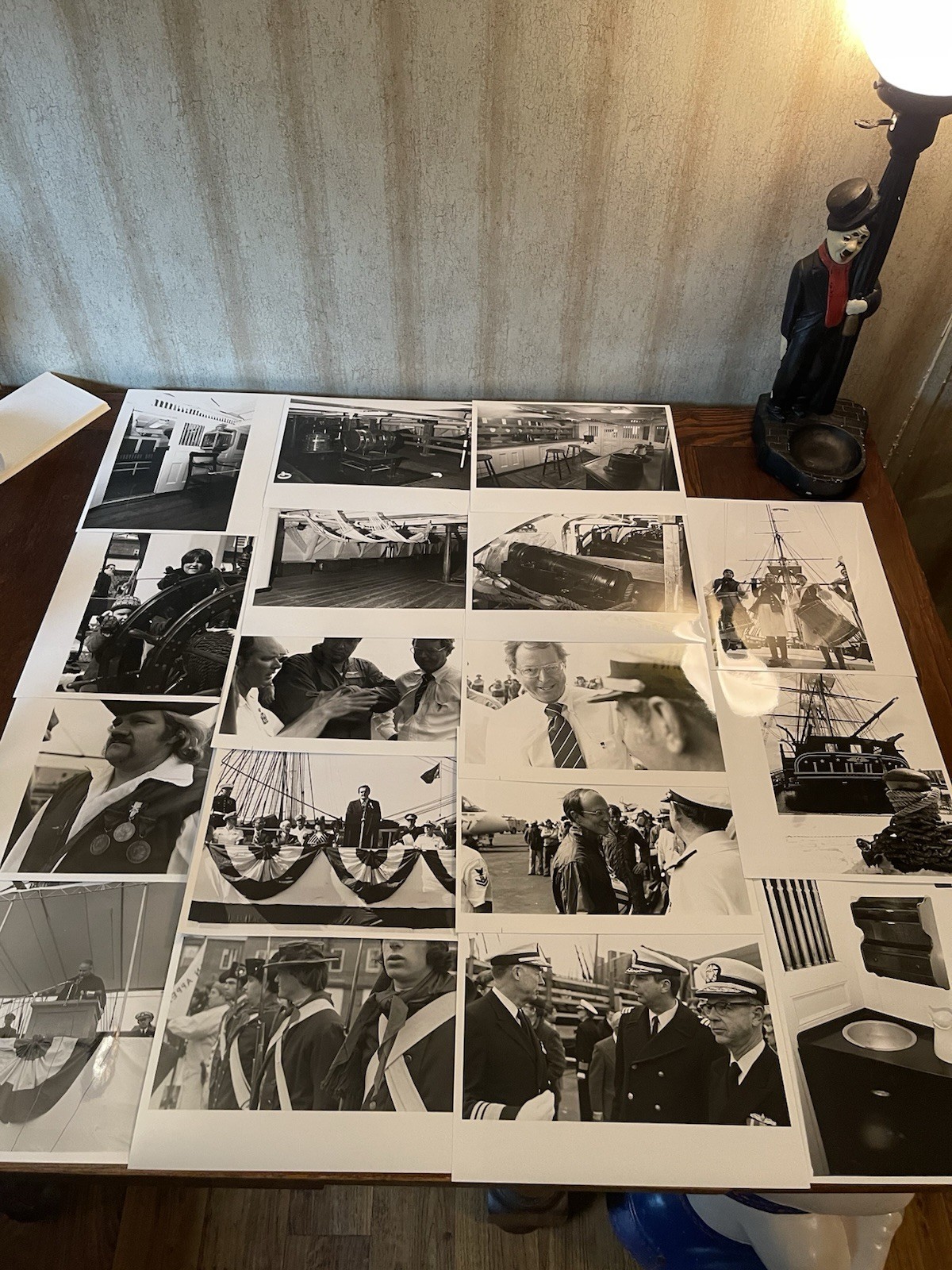 1975 USS Constitution “Old Ironsides” Official U.S. Navy Photo Lot 8x10 Massive