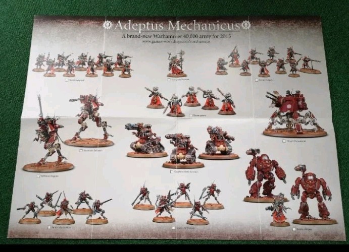 Mechanicum Adeptus Mechanicus GW Warhammer 40k Poster SkitariiRare Mechanicum Adeptus Mechanicus GW Warhammer 40k Poster SkitariiRare