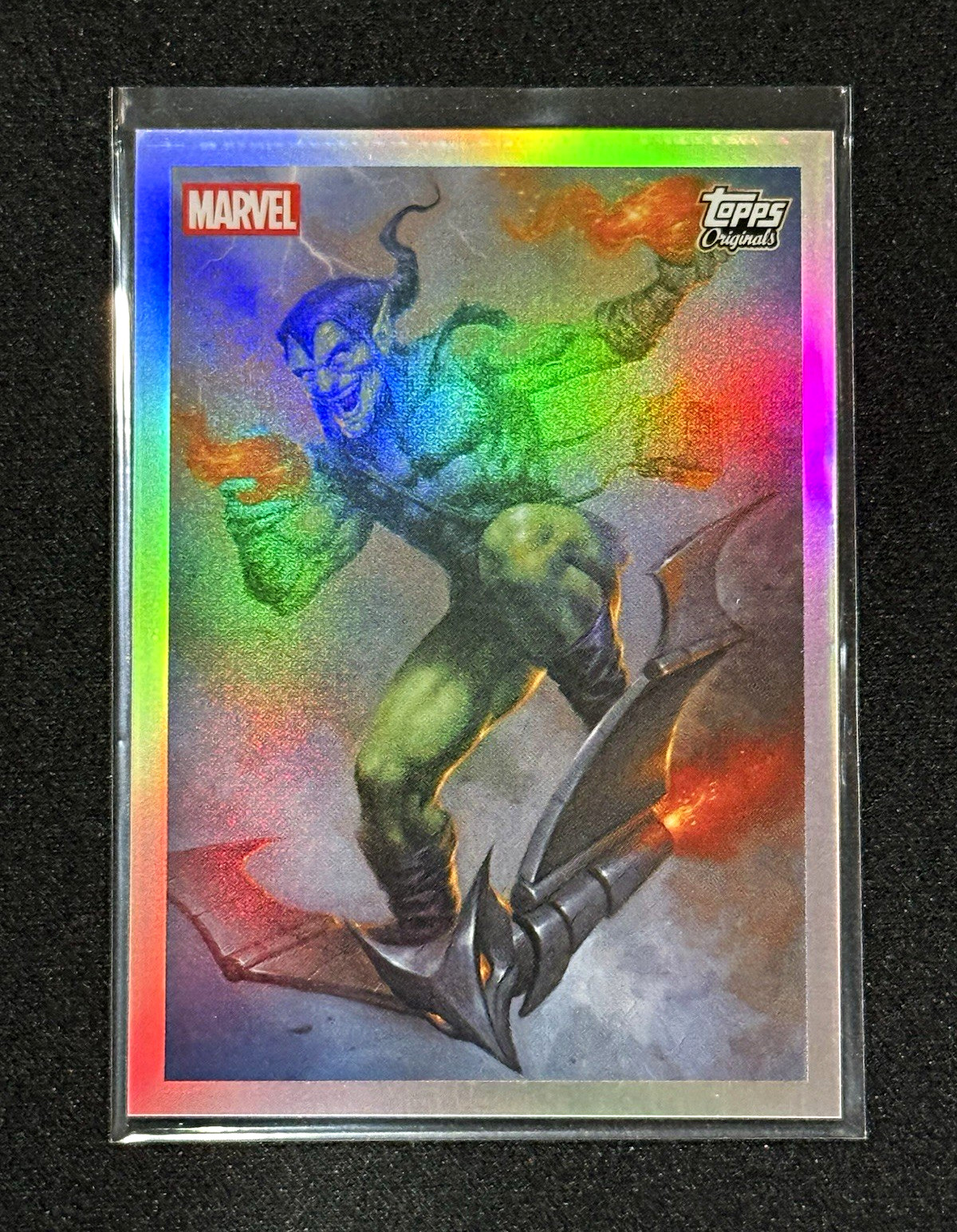 Topps 2026 Topps Chrome Marvel Green Goblin TO-02 Original Art Lucio Parrillo