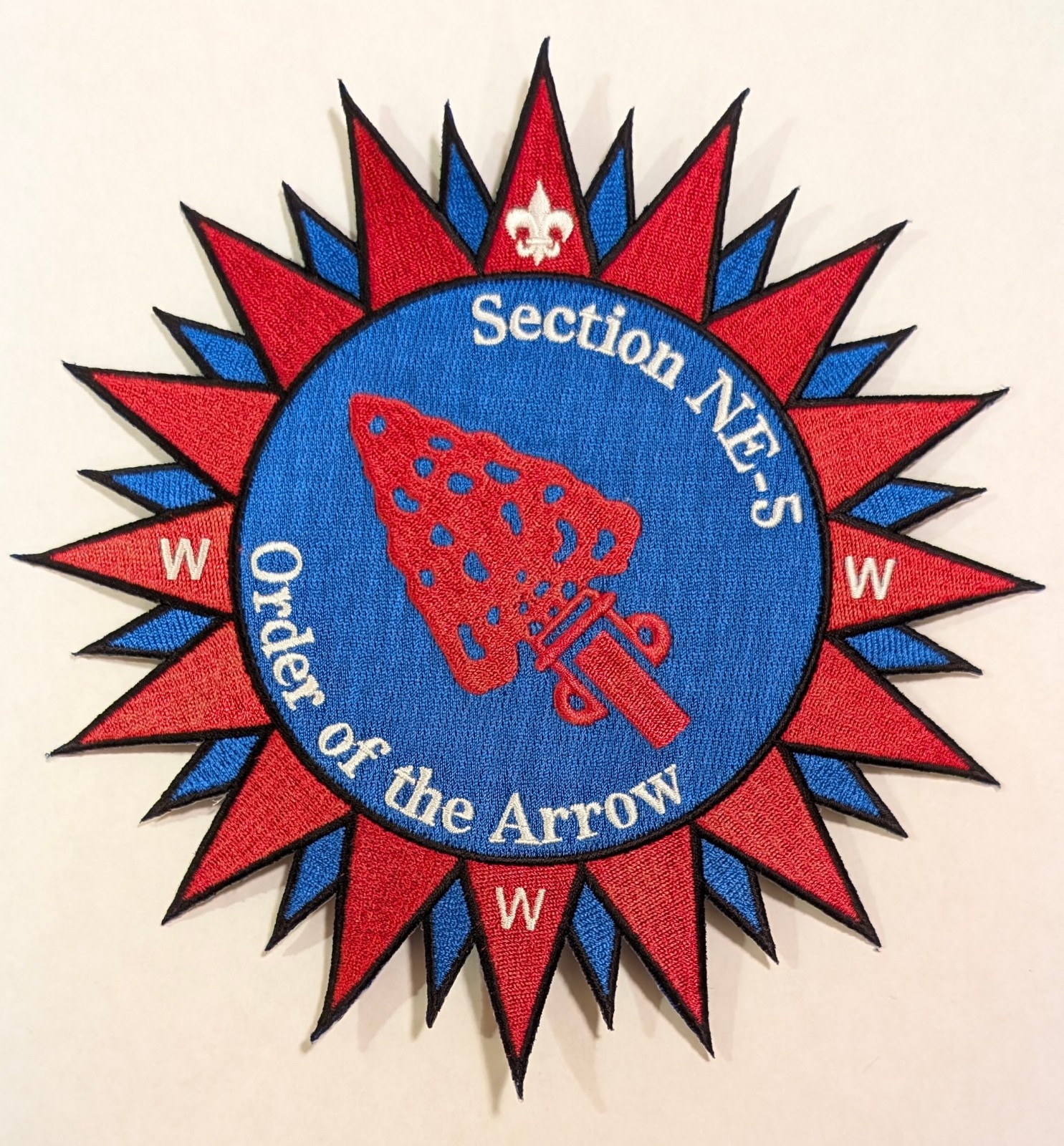 OA Section NE-5 Jacket Patch Northeast Region OA Order of the Arrow