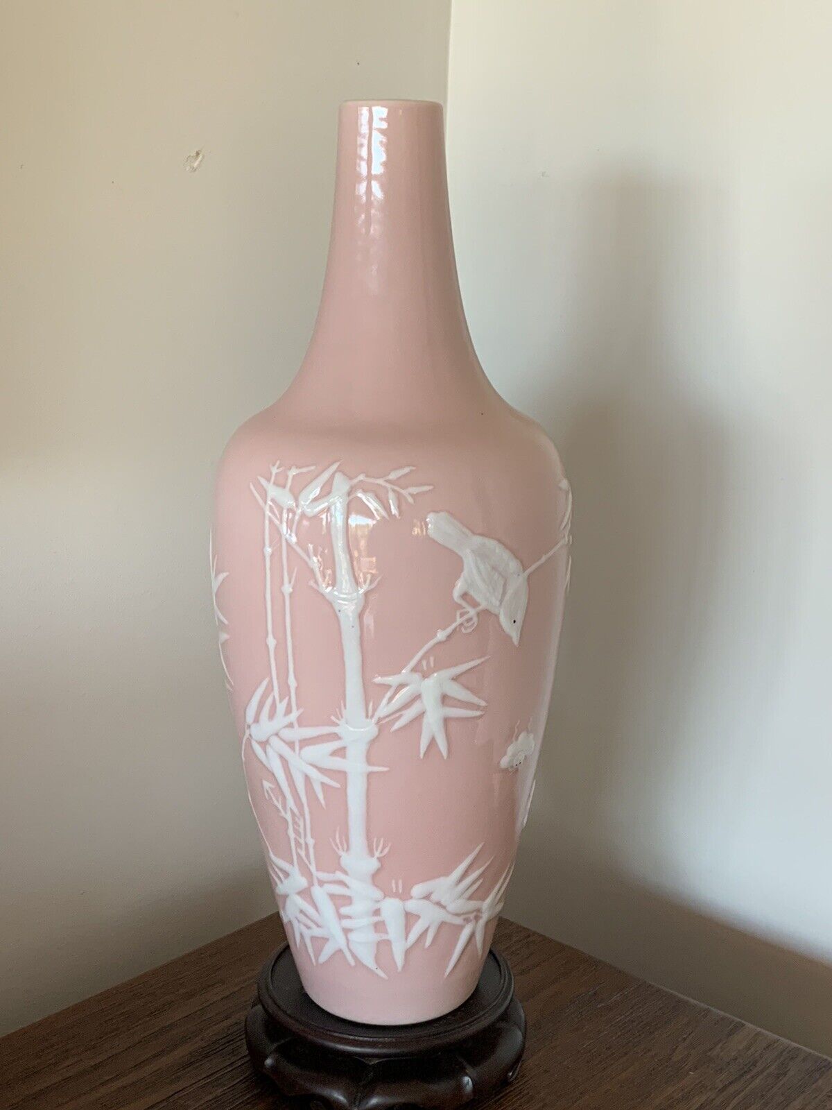 A rare ruby colour glaze Chinese porcelain vase