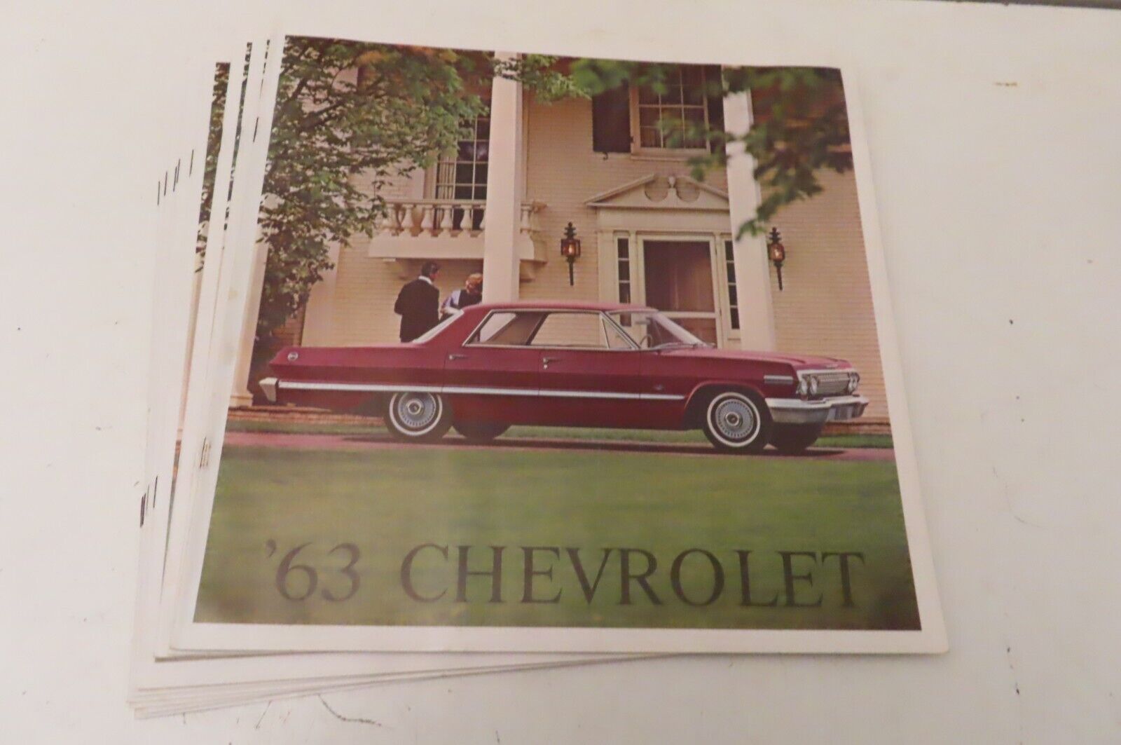 1963 CHEVROLET  Lot of 10 Dealer Brochures Catalogs NOS