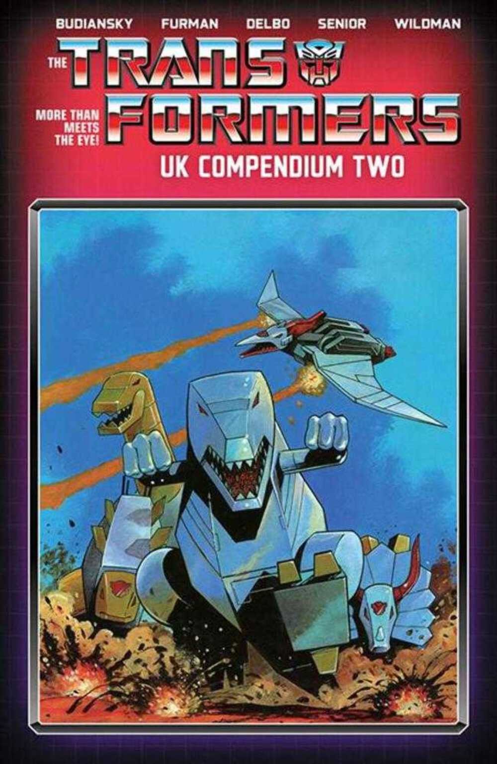 Transformers Uk Compendium TPB Book 02 Direct Market Exclusive Jeff Anderson Cov