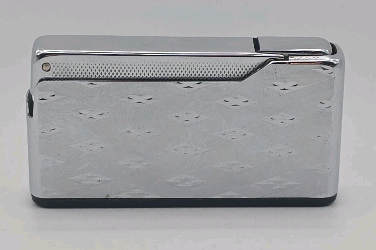 Vitage 1960s Rowenta Noblesse Silver Lighter Made in GermanyArt Deco Design