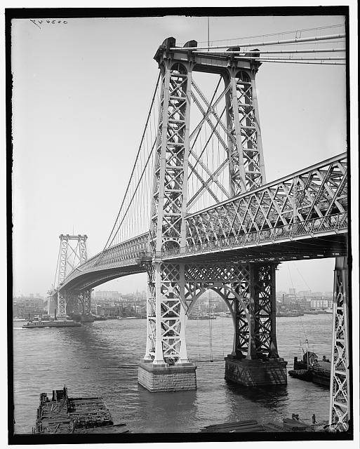 Photo:Williamsburg Bridge New York City 1903-1910