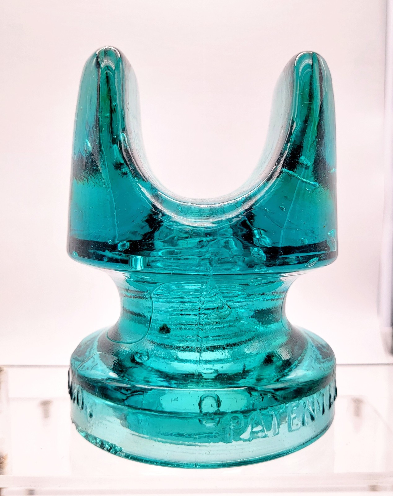 Beautiful, Scarce N.E.G.M.Co. CD 267 Cable Glass Insulator 