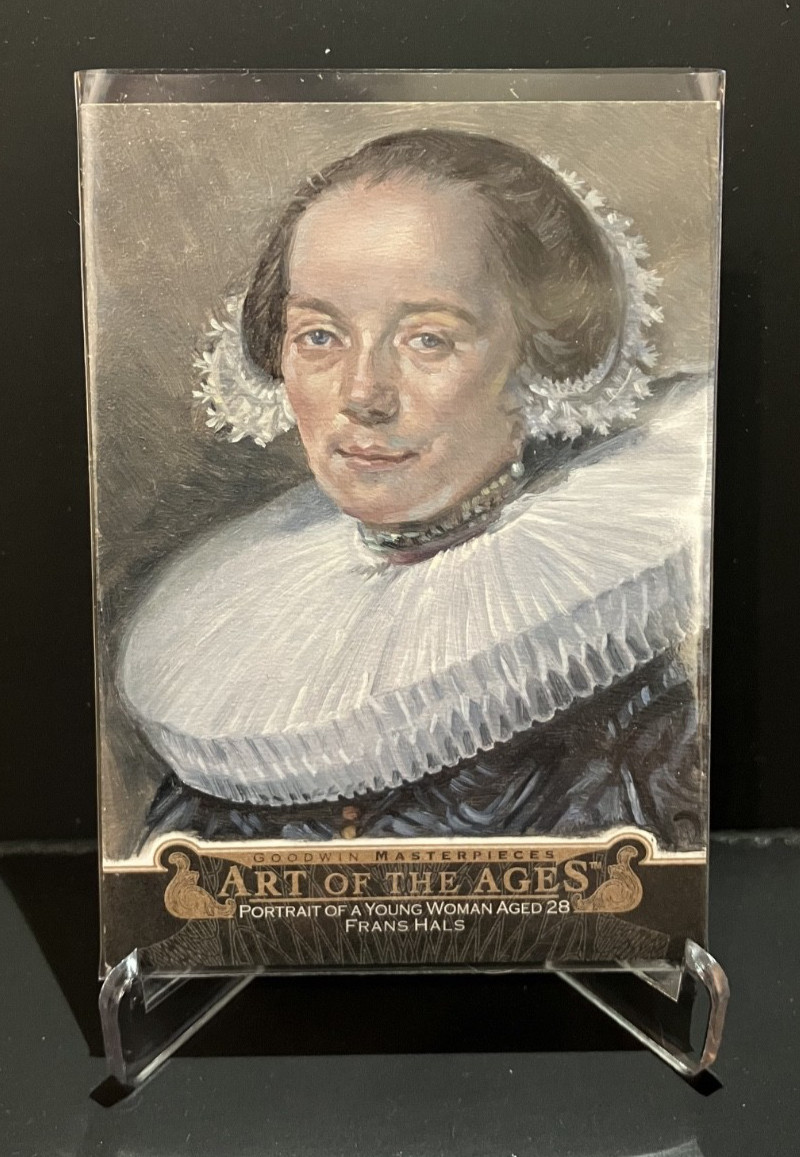 2025 UD Goodwin Champions Art Of The Ages Portrait Of A Young Woman Aged 28 1/1