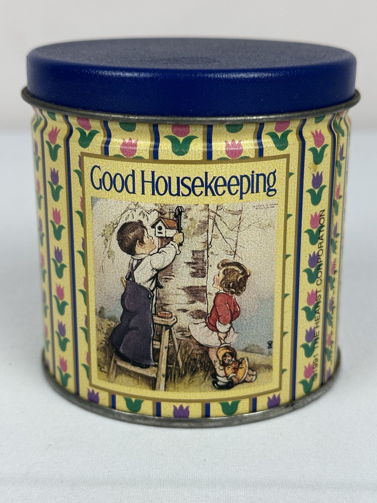 Vintage Good Housekeeping Tin 1991 Hearst Magazines Approximately 3.5” Tall.