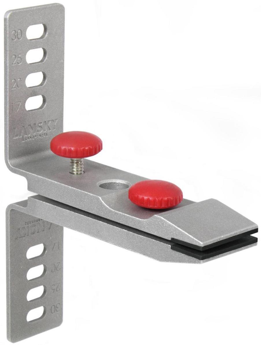 Lansky Sharpener Rubber Jaw Multi Angle Knife Thumbscrew Soft Grip Clamp RCLAMP