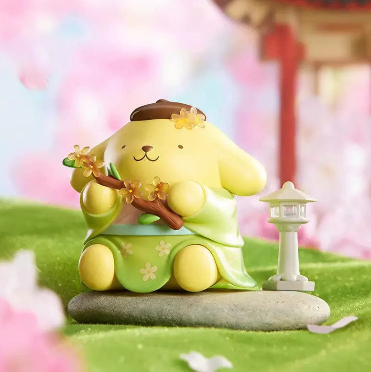 MINISO Rhyme Flower Blind Box Confirmed Sanrio Characters Collectible Figure