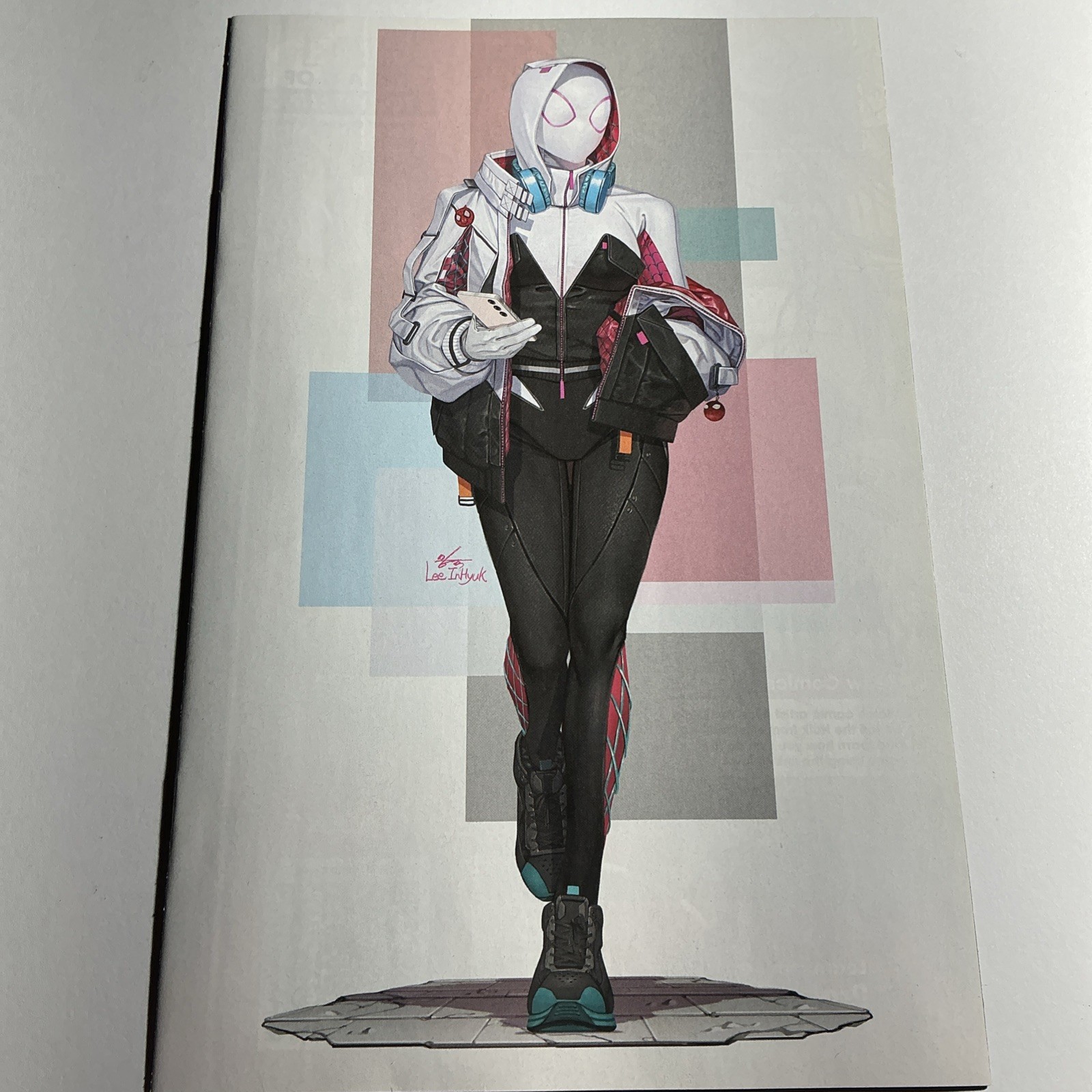 ALL-NEW SPIDER-GWEN GHOST-SPIDER #4 1:50 INHYUK LEE STREET VERSE VIRGIN VARIANT