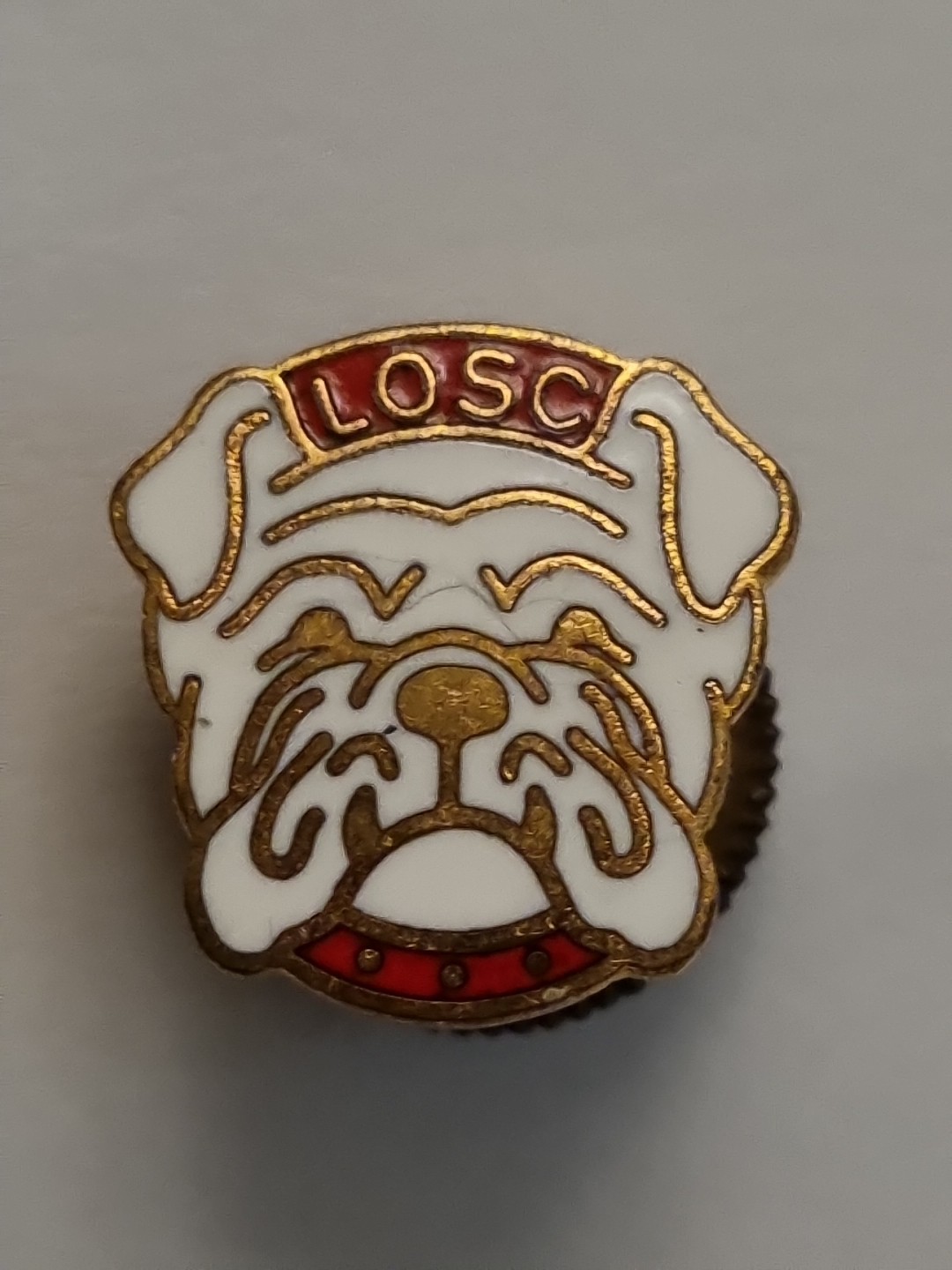 OLYMPIQUE LILLE FRANCE OLD RARE Football Badge Badge Badge Odznaka Pins
