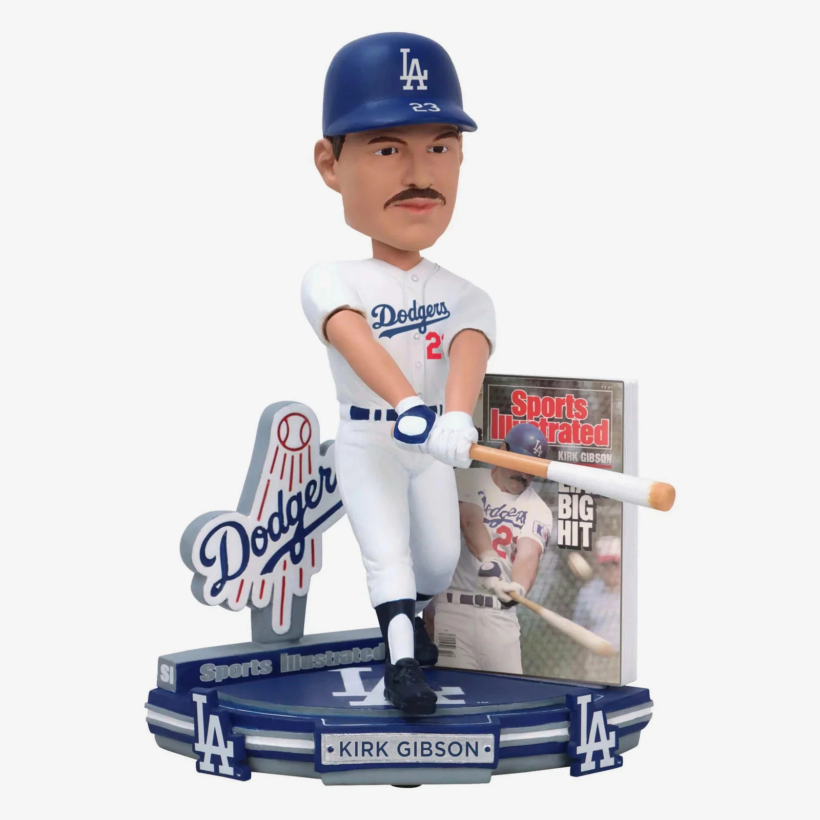 Kirk Gibson Los Angeles Dodgers Sports Illustrated Cover Bobblehead MLB