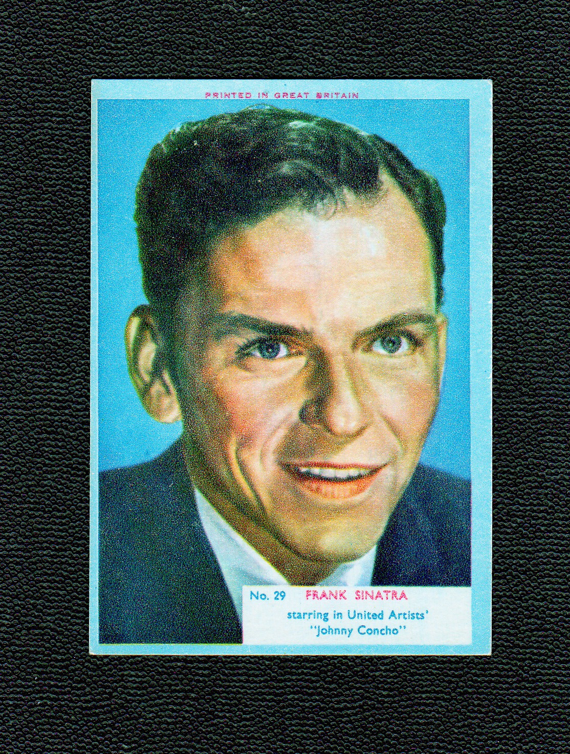 1955 Frank Sinatra A&BC Film Stars # 29 Card Rare Nrmnt Pop of 6 1955 Frank Sinatra A&BC Film Stars # 29 Card Rare Nrmnt Pop of 6