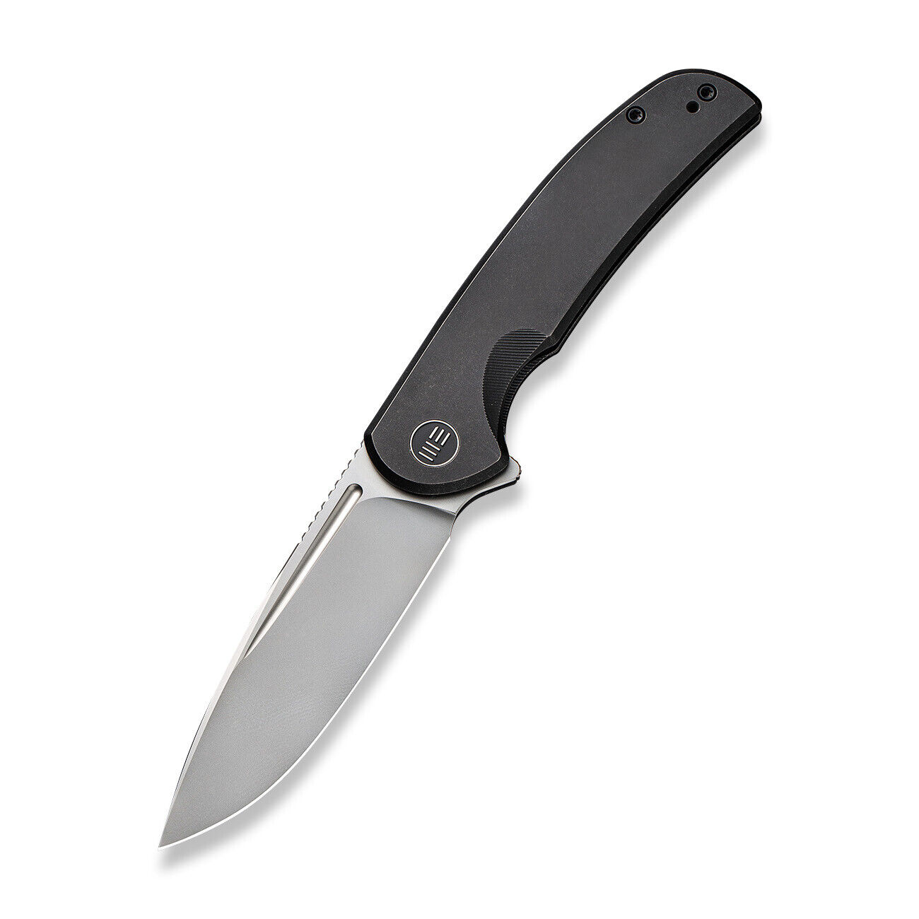 WE Beacon Folding Knife Black Titanium Handle 20CV Plain Edge WE20061B-4