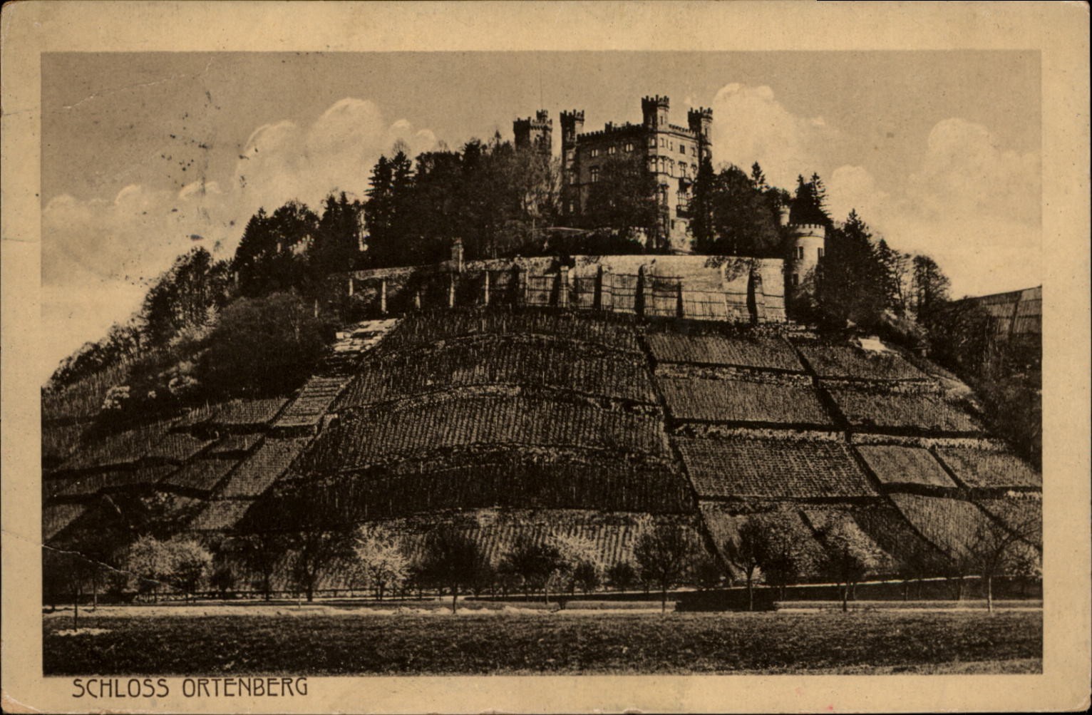 Schloss Ortenburg Ortenburg Bavaria Germany vintage postcard v512 Schloss Ortenburg Ortenburg Bavaria Germany vintage postcard v512