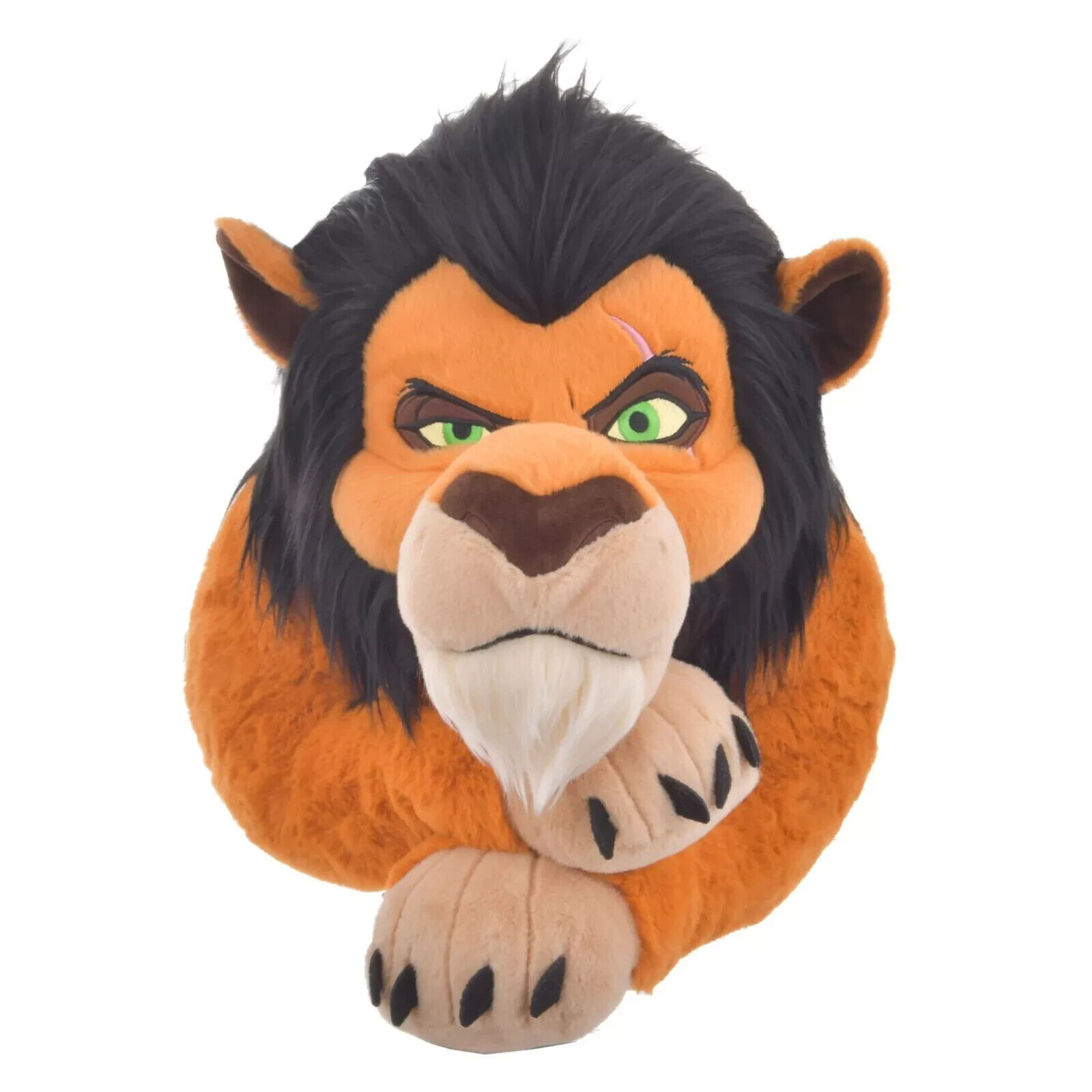 Disney Store Japan Scar Plush Toy THE LION KING 30 YEARS Hugging Pillow NWT