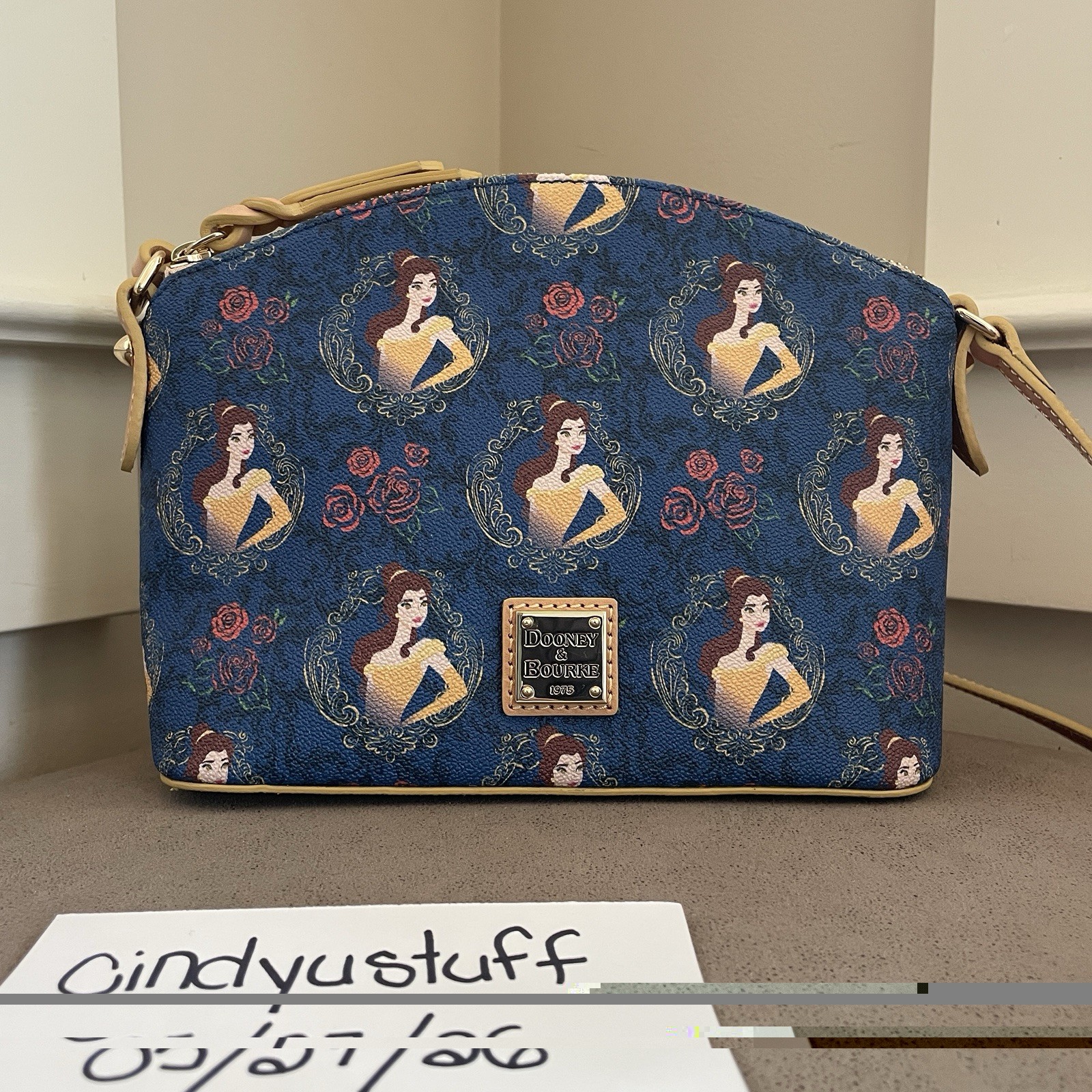 Dooney & Bourke Disney 2024 Beauty & The Beast Belle Crossbody Bag - NWOT