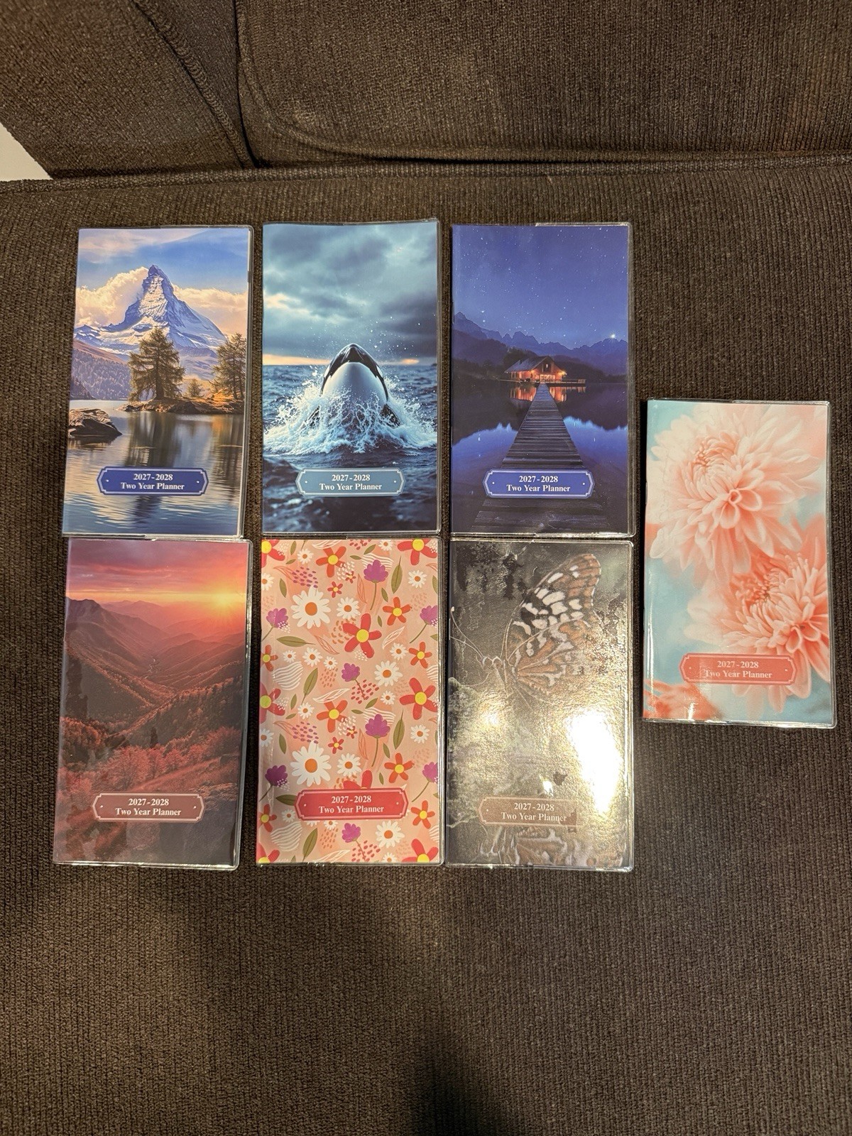 2027-2028 Pocket Calendar in Vinyl Cover- 7 Styles- NEW— On SALE TODAY ONLY 2027-2028 Pocket Calendar in Vinyl Cover- 7 Styles- NEW— On SALE TODAY ONLY