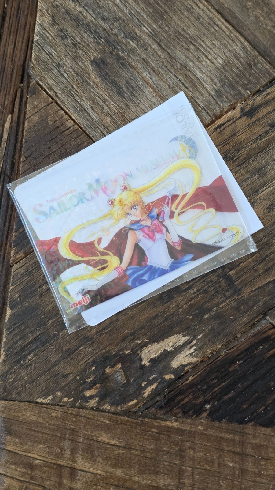 Sailor Moon RARE Meiji Holographic Card