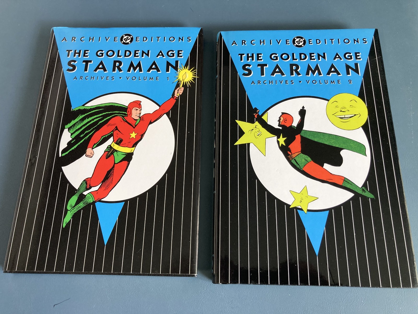 DC ARCHIVE EDITIONS GOLDEN AGE STARMAN VOLS 1 &2, FULL RUN, GREAT CONDITION
