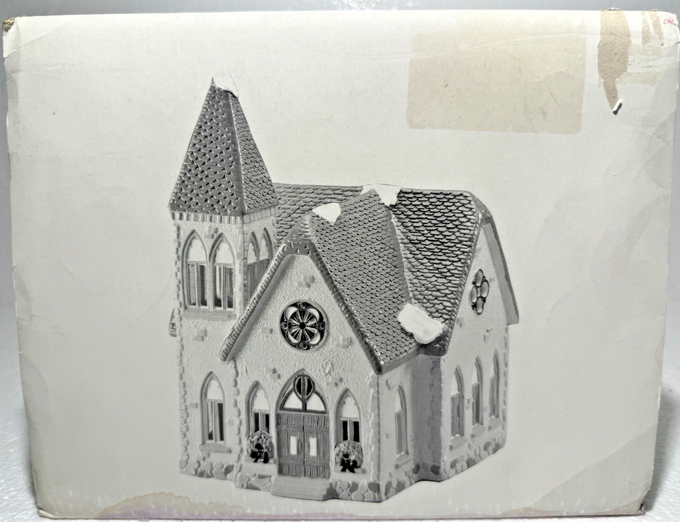 Department 56 The Original Snow Village REDEEMER CHURCH W Light Dept. 56 Holiday Department 56 The Original Snow Village REDEEMER CHURCH W Light Dept. 56 Holiday