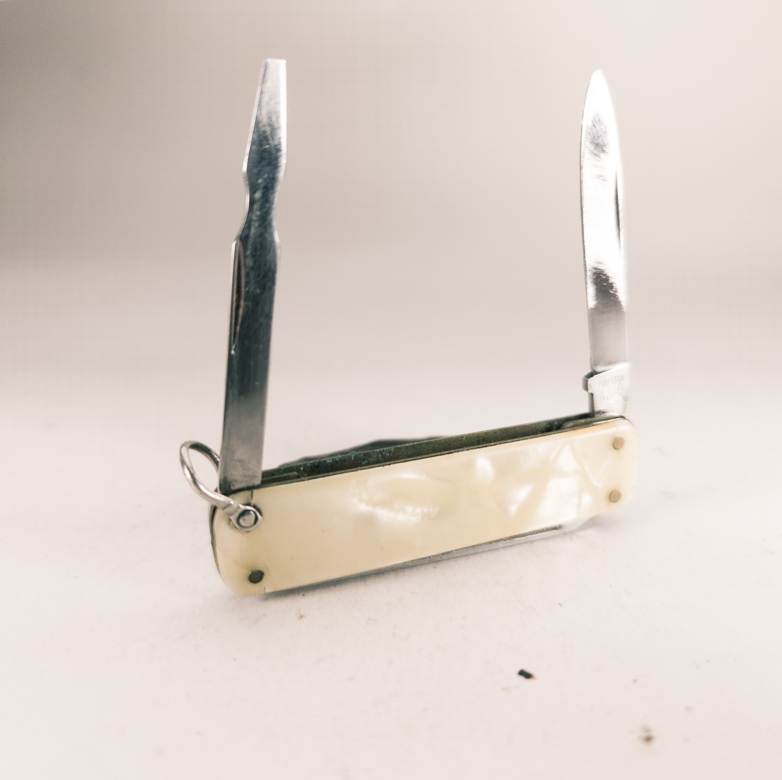 Vintage 1950s-1970s Mother of Pearl Bristol Line Italy Gentleman’s Knife