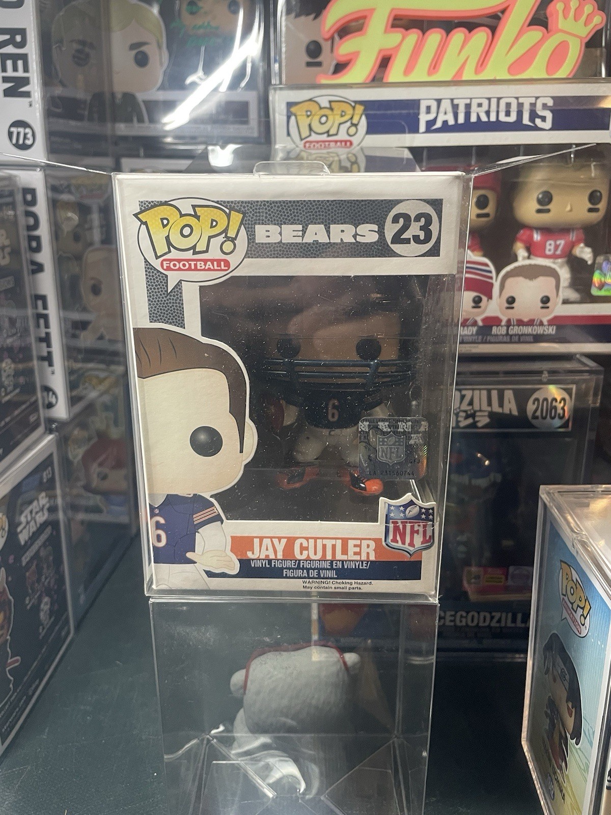 Funko Pop Vinyl: Jay Cutler #23 Chicago Bears NFL  Clean Box