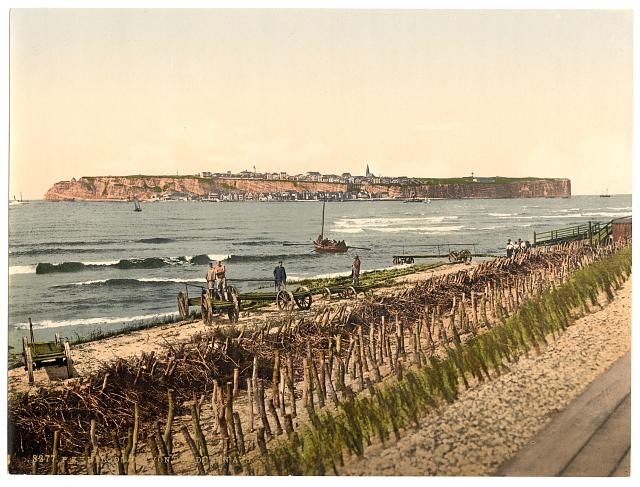 Photo:[From the dunes, Helgoland, Germany]