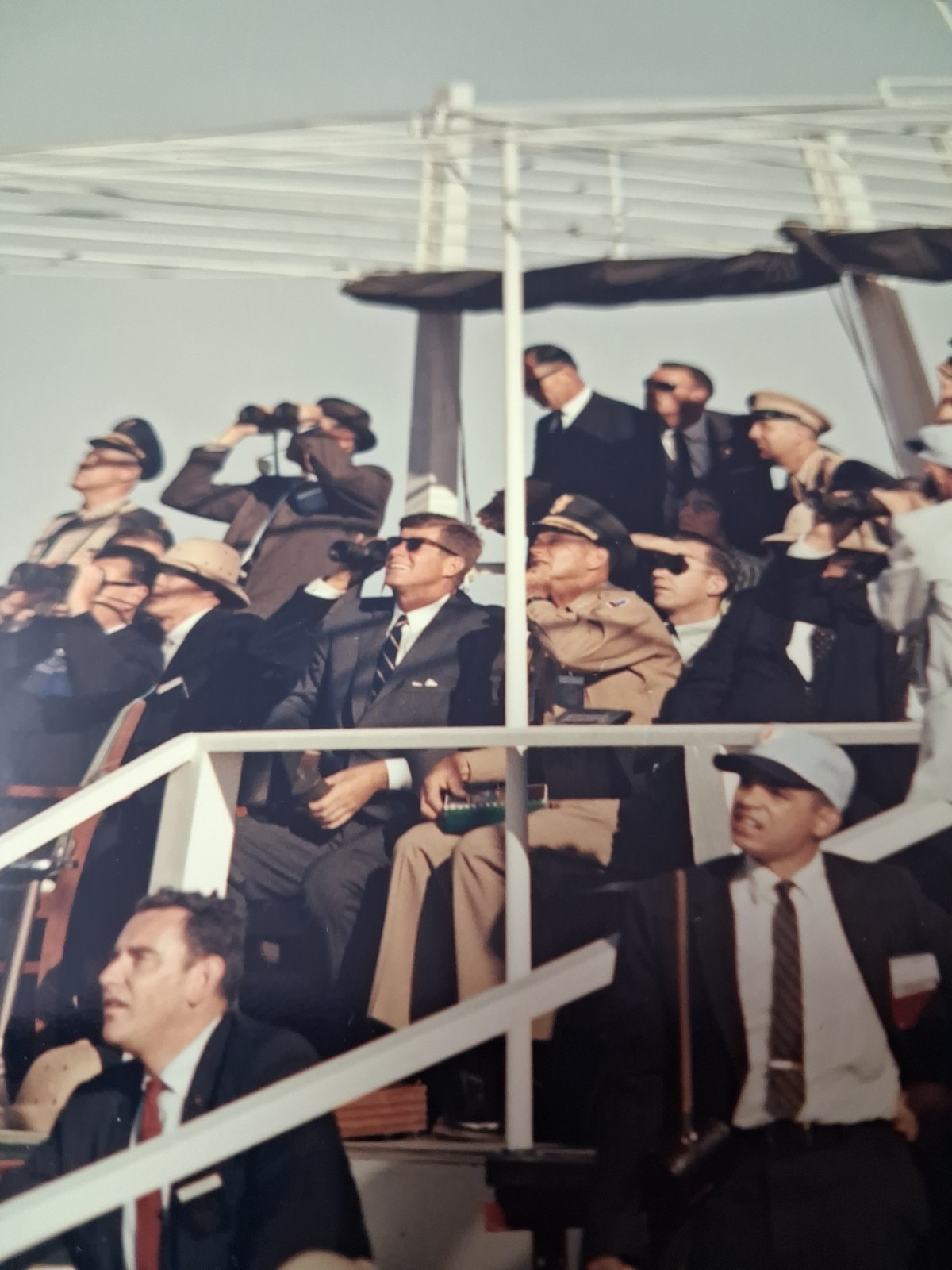 1963 JFK President John F Kennedy Nike Hercules Missile Photo White Sands Army
