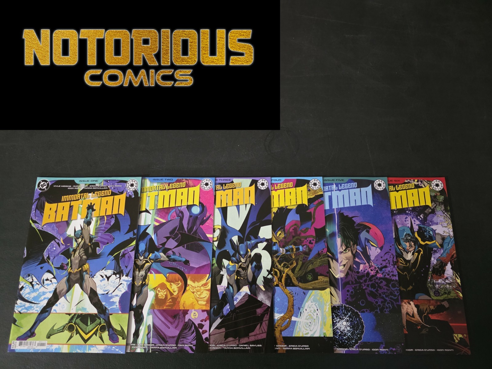 Immortal Legend Batman 1-6 Complete Comic Lot Run Set DC Collection