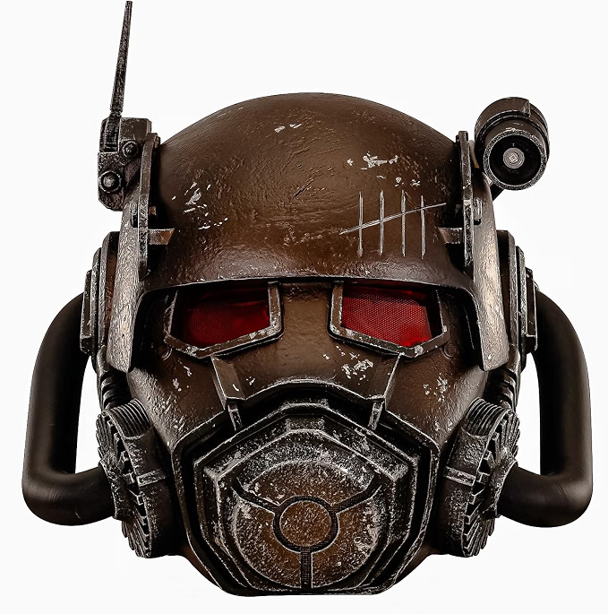 Game Fallout 4 NCR Veteran Ranger Helmet Cosplay Prop LED Light Resin Replicas Game Fallout 4 NCR Veteran Ranger Helmet Cosplay Prop LED Light Resin Replicas