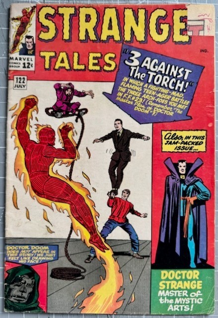 Marvel Strange Tales #122 Human Torch/Dr Strange Dr Doom 1964