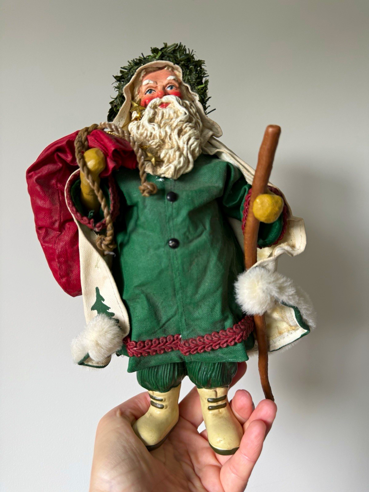 North Pole Collection Santa Claus Figurine Barbara King 1997 11 North Pole Collection Santa Claus Figurine Barbara King 1997 11