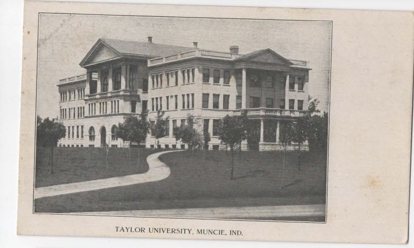 Eastern Indiana Normal University main building Mislabeled as Taylor Muncie UNDB