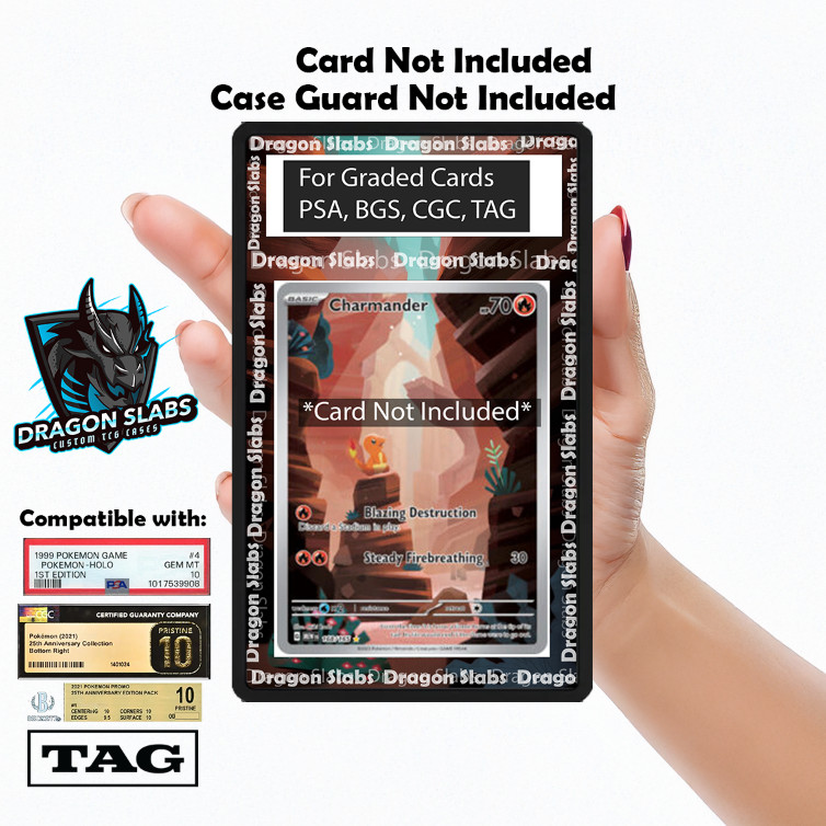 Charmander 168 IR Pokemon 151 PSA BGS CGC TAG Extended Art Pokemon