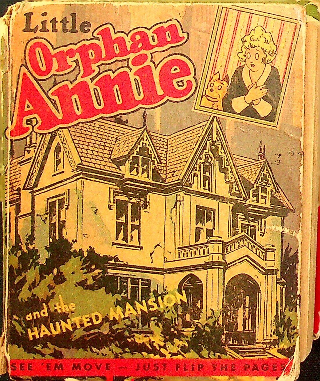 Little Orphan Annie and the Haunted Mansion #1482 GD 1941 Low Grade