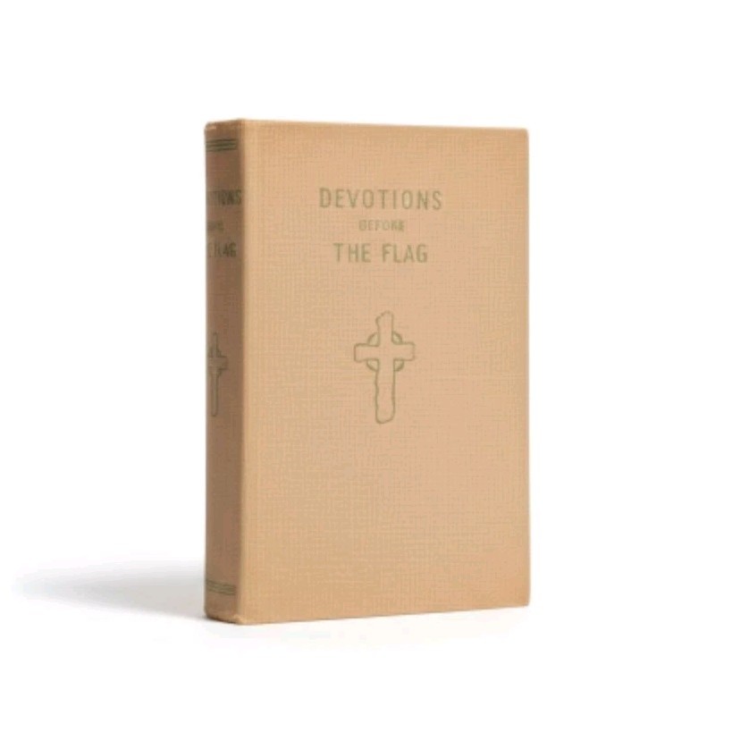 Vintage Military Book Devotions Under The Flag Original 1941 WWII