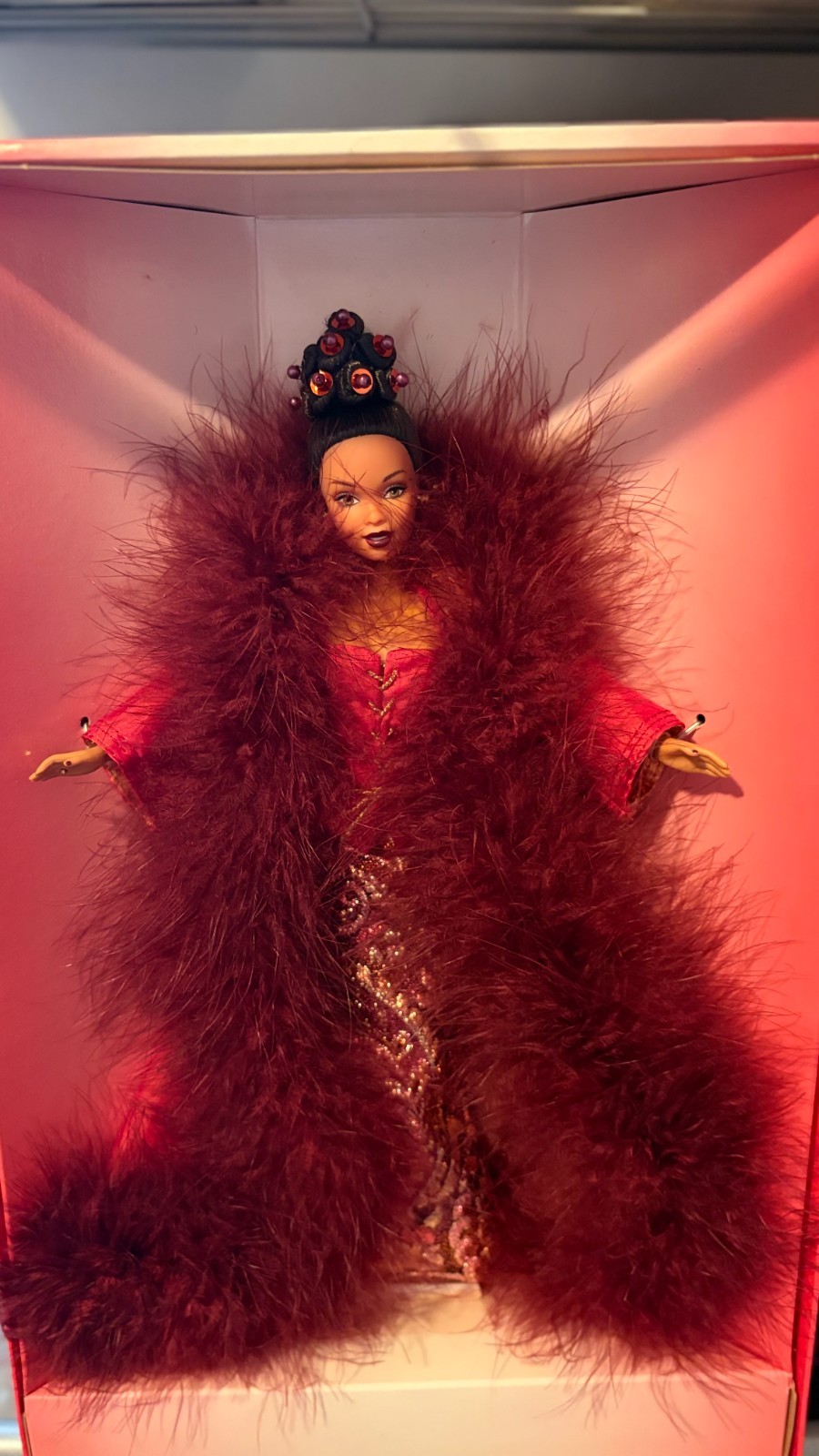 Barbie Cinnabar Sensation Doll Byron Lars Vintage 1998 Runway Collection