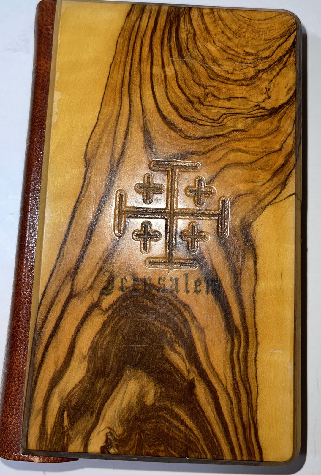 Saint John’s Sunday Missal and Everyday Prayerbook Wooden hardcover-Jerusalem