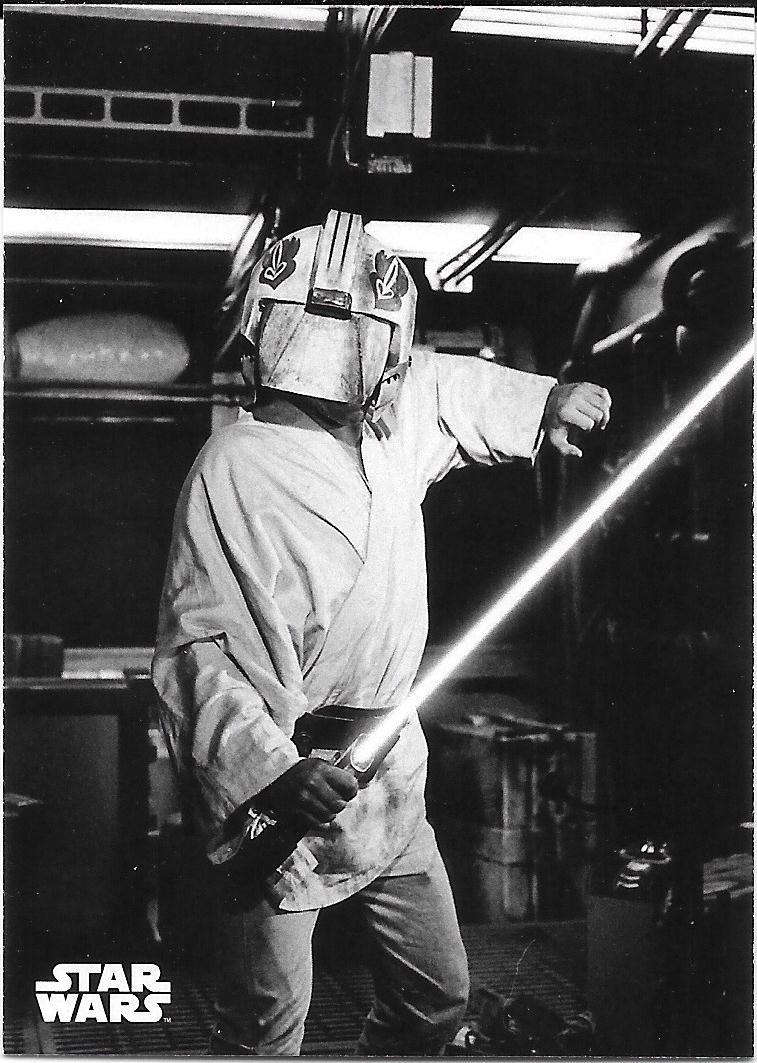 2018 Topps Star Wars Black & White A New Hope #66 A Brand-New View