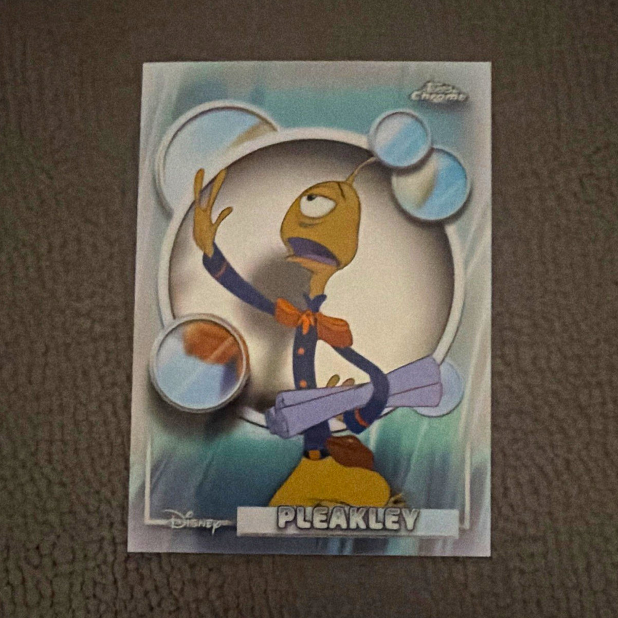 Topps 2024 Topps Chrome Disney #154 Pleakley (Lilo & Stitch) Base Set Card