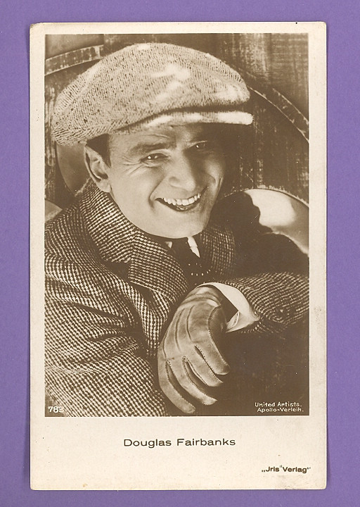 DOUGLAS FAIRBANKS  # 783 VINTAGE PHOTO PC. PUBLISHER GERMANY 1374