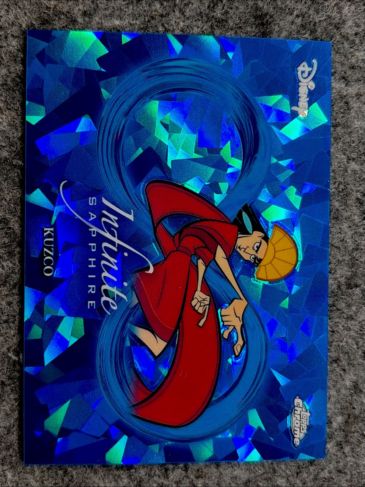 2026 Topps Chrome Sapphire Disney Kuzco Infinite #IS-6 The Emperors New Groove