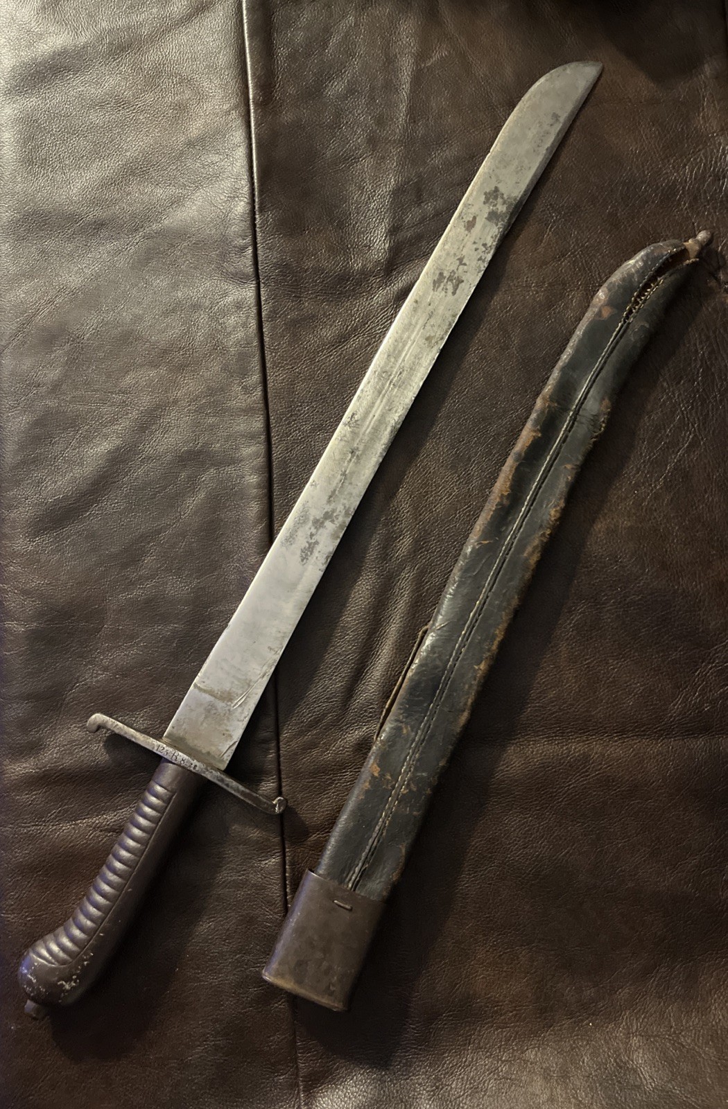 Antique 19 Century German Wüttemberg M1829 Infantry Faschinenmesser Short Sword
