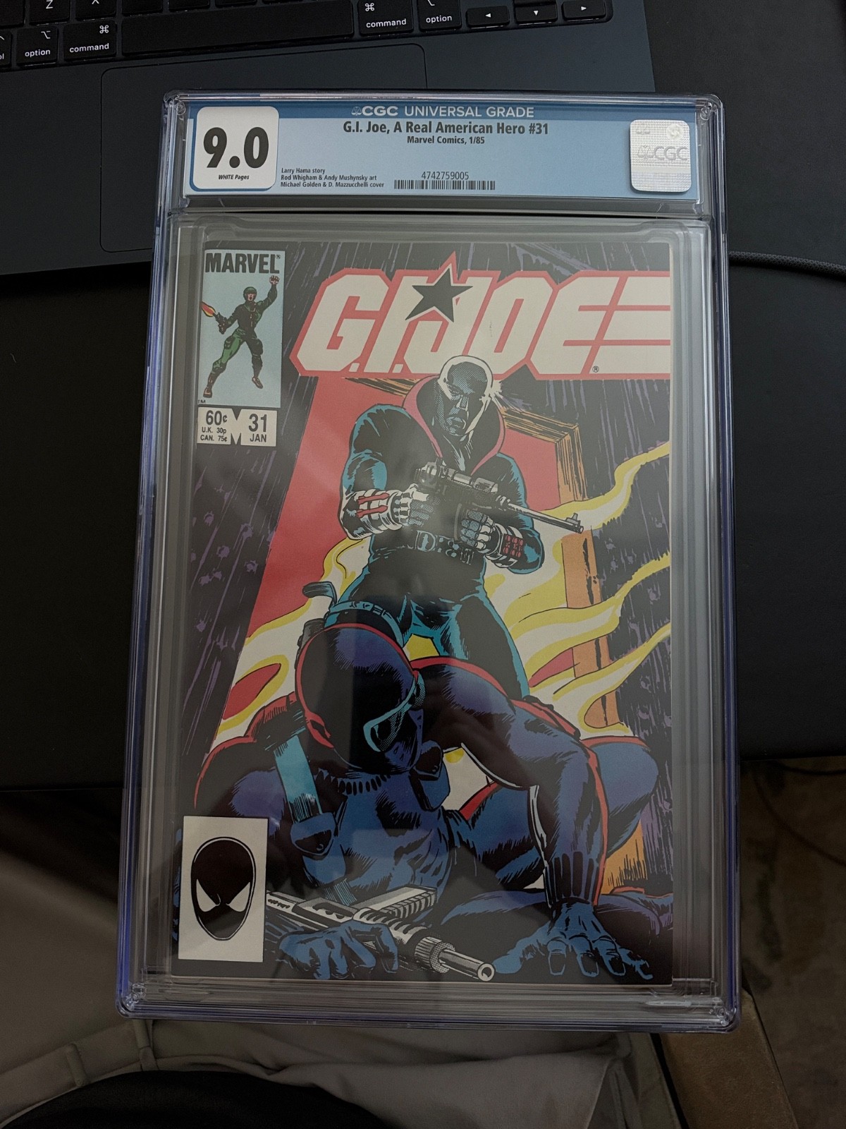 G.I. Joe A Real American Hero #31 CGC 9.0