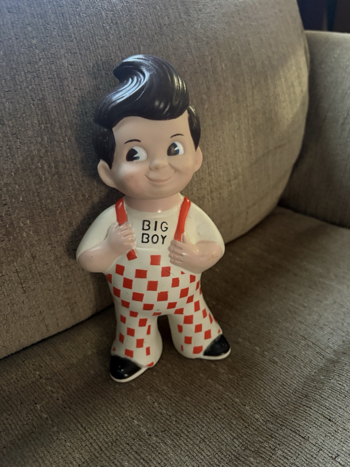 Vintage 1973 Big Boy Coin Bank 9 Inches 