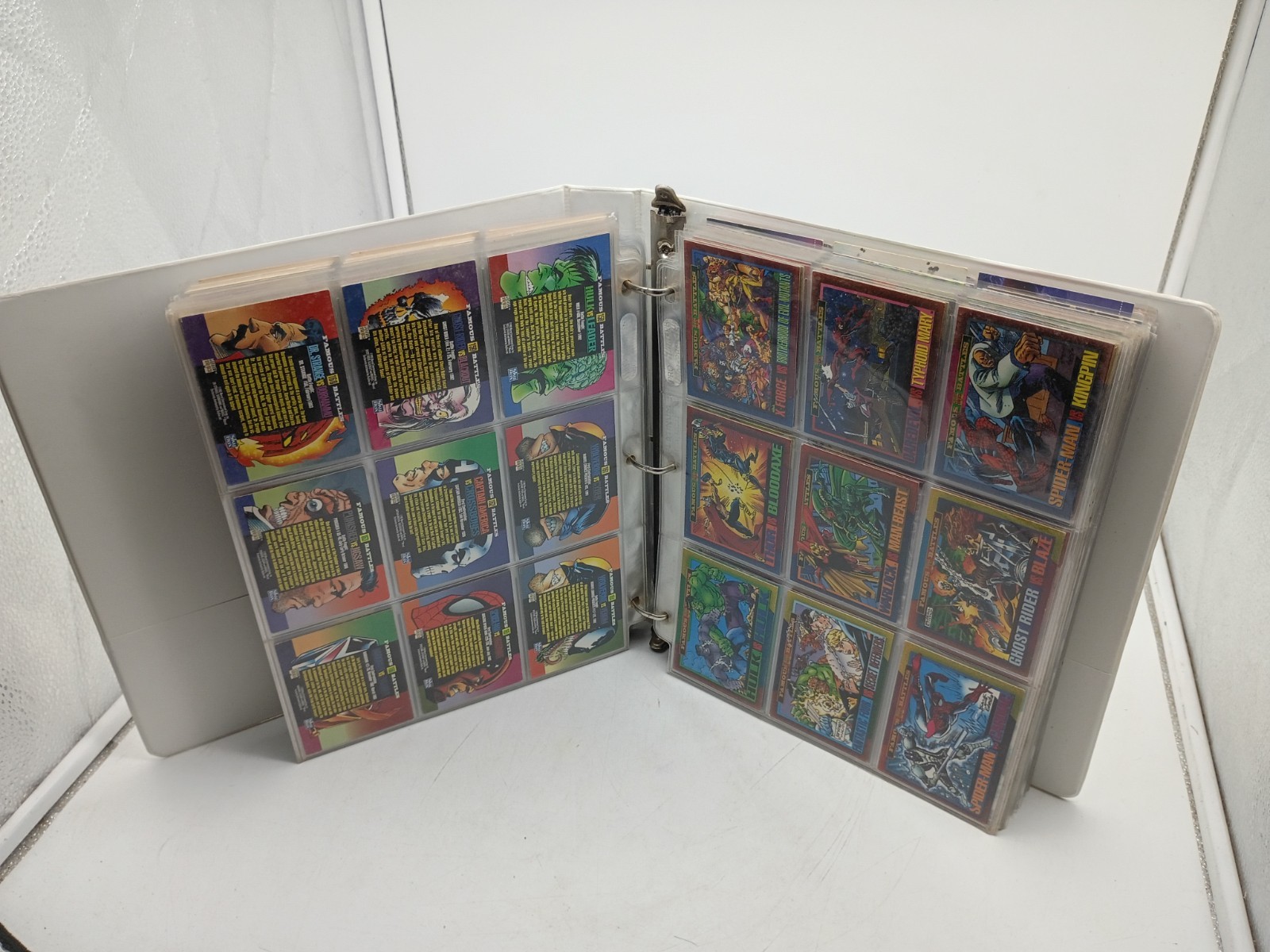 Vintage BIG LOT Marvel Trading Cards 470 Pc Impel Fleer Ultra X-Men Spider-Man 