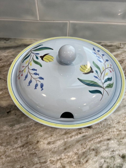 Vintage Petrus Regout Maastricht Lidded Tureen Holland