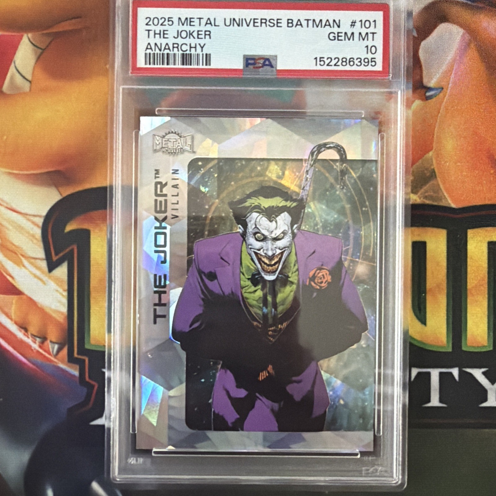 2025 Batman Metal Universe The Joker #101 105/250